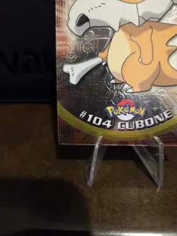 2000 Topps Chrome Cubone Foil # 104 Pokemon Tv Animation Edition 🌟🌟🌟 - Image 5