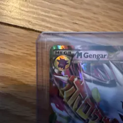 Pokemon TCG Mega Gengar EX Black Star Promos XY166 Shiny Holo Rare - Image 4
