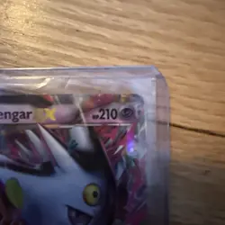 Pokemon TCG Mega Gengar EX Black Star Promos XY166 Shiny Holo Rare - Image 5