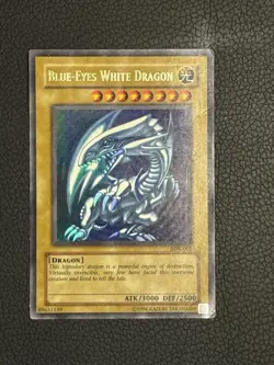 Konami Blue-Eyes White Dragon Ultra Rare SDK-001 Starter Deck: Kaiba Unlimited - Image 1