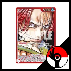 One Piece Emperors in the New World - OP09-001 - Shanks - Image 1
