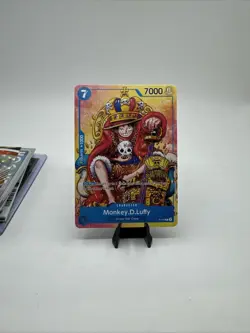 Monkey.D.Luffy (2nd Anniversary Stamped Promo) P-043 One Piece TCG English - Image 1