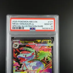 PSA 10 Mega Venusaur ex 177/132 Pokemon Mega Evolutions Graded Card - Image 2