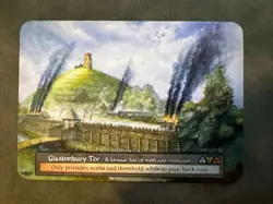 Glastonbury Tor Unique Sorcery Arthurian Legends Card - Image 1