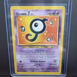 Pokemon TCG Unown Black Star Promo Card 38/53 - Image 1