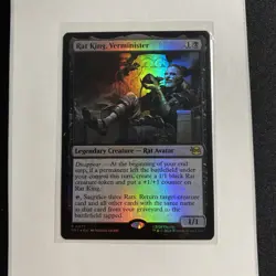 Rat King, Verminister Near Mint Foil TMNT MTG - Image 1