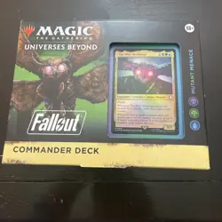 MTG Fallout - Mutant Menace Commander Deck - Universes Beyond: Fallout SEALED - Image 1