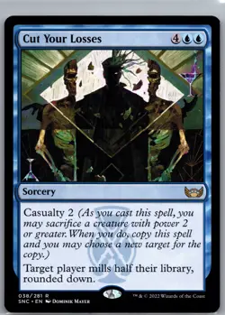 Cut Your Losses R Streets of New Capenna 38 NM Normal - Image 1