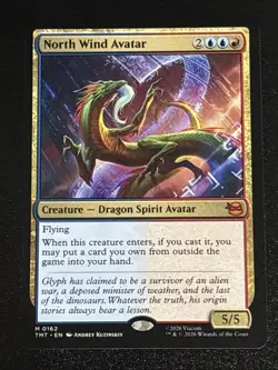 MTG Teenage Mutant Ninja Turtles North Wind Avatar 0162 NM Mythic - Image 1