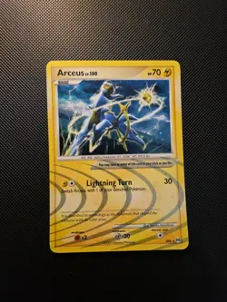Pokemon TCG Arceus Lv.100 AR6 Holo - Platinum Arceus 2009 - Image 1
