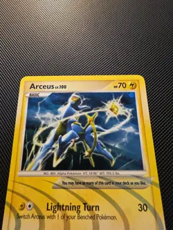 Pokemon TCG Arceus Lv.100 AR6 Holo - Platinum Arceus 2009 - Image 2