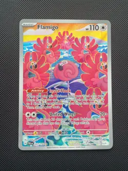 Flamigo 227/193 Paldea Evolved Illustration Rare Pokemon Card Near Mint - Image 1