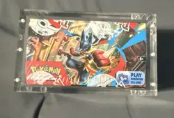 Pokemon TCG: Mega Evolution Factory Sealed Enhanced Booster Box w/ Acrylic Case - Image 3