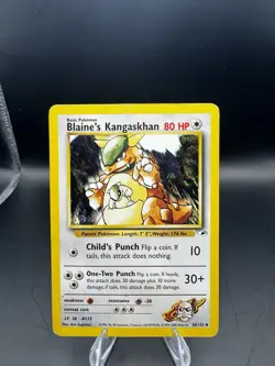 2000 Pokemon Blaine's Kangaskhan 36/132 - Gym Challenge - [Vintage] - Image 1