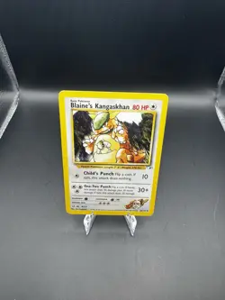 2000 Pokemon Blaine's Kangaskhan 36/132 - Gym Challenge - [Vintage] - Image 2