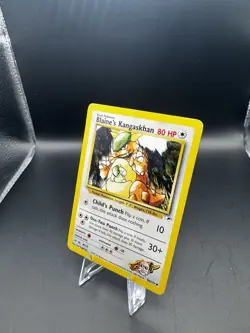 2000 Pokemon Blaine's Kangaskhan 36/132 - Gym Challenge - [Vintage] - Image 4
