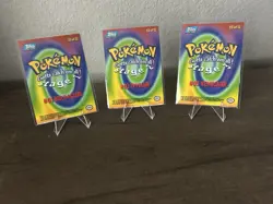 Pokemon Bulbasaur Ivysaur Venusaur Line #01 - 03 Non-Holo Topps 1999 Vintage NM - Image 2