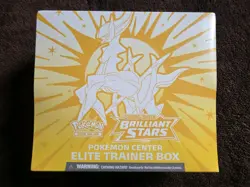 Pokemon TCG - Brilliant Stars Pokemon Center Elite Trainer Box ETB - Sealed - Image 1
