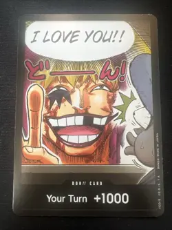 Don!! Card I Love You!! - Alt Art - One Piece Kingdoms Of Intrigue - English NM - Image 1