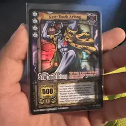 Sr ch029 holo Arlong Holo One Piece From TV animation Card Game 2002 - Image 1