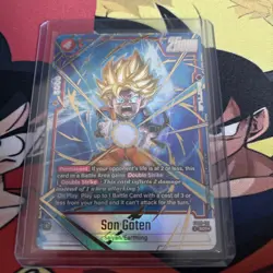 Son Goten FB08-121 SCR Alternate Art Saiyan's Pride Dragon Ball English Card - Image 1