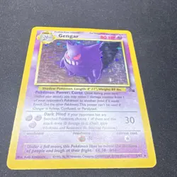 Pokemon 1999 Fossil Gengar Holo Rare Unlimited 5/62 English Vintage Card - Image 4