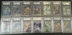 14X BCTC Chinese Graded Pokemon Card Bundle Grade 9/9.5/10 And Pristine 10 - Image 1