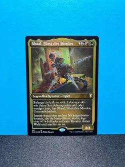 FOIL E Bhaal, Furst des Mordes / Bhaal, Lord of Murder - MTG Magic - Image 1