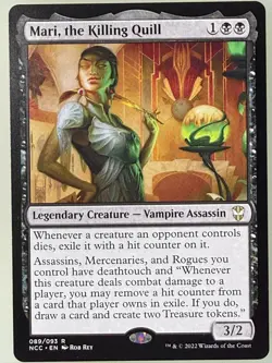 Magic the Gathering - Mari, the Killing Quill 89 - Image 1
