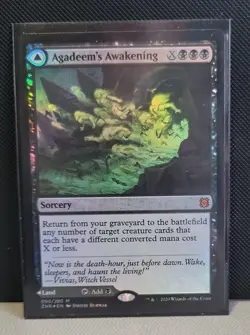 MTG Agadeem's Awakening Agadeem, the Undercrypt Zendikar Rising 090/280 Foil - Image 1