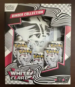 Pokemon White Flare Binder Collection Box Brand New sealed - Image 1