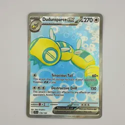 Pokemon - Dudunsparce ex - 178/159 - SV Journey Together - Full Art Card - Image 1
