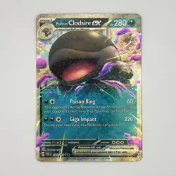 Pokemon Journey Together - Paldean Clodsire Ex - 094/159 - Full Art - M/NM - Image 1