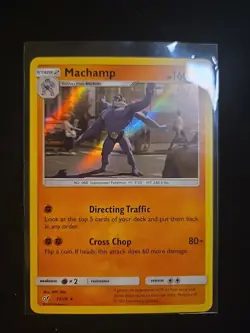 Pokemon Machamp 13/18 Detective Pikachu Holo - Image 1