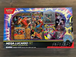 Pokemon x1 Mega Lucario EX Premium Figure Collection Brand New Factory Sealed - Image 1