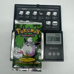 Pokemon Jungle first edition Booster Pack Wigglytuff 1st Heavy 21.39 Grams! - Image 1