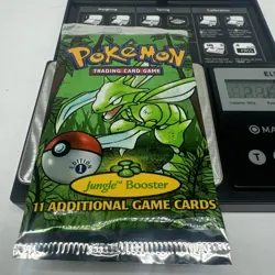Pokemon Jungle first edition Booster Pack Scyther 1st Heavy!! 21.60 Grams! - Image 2