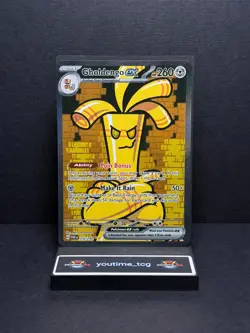 Pokemon Paradox Rift Special Illustration Rare Gholdengo ex #252 - Image 1