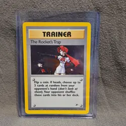 Pokemon The Rocket's Trap Gym Heroes Holo Rare 19/132 Wizards of the Coast - Image 1