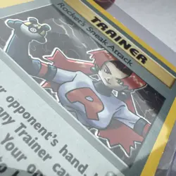 Pokemon Rocket’s Sneak Attack Holo Rare #16/82 - Team Rocket Good Condition - Image 5