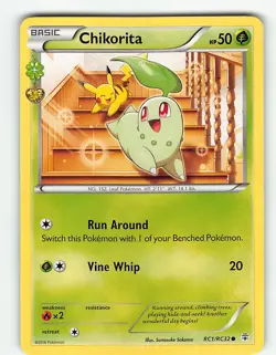 CHIKORITA RC1/RC32 COMMON GENERATIONS POKEMON MP - Image 2