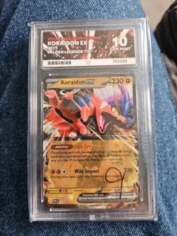 koraidon Ex SVP 029 Black Star Promo Pokemon Scar ace 10 - Image 1