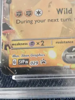 koraidon Ex SVP 029 Black Star Promo Pokemon Scar ace 10 - Image 3