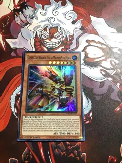 Yu-Gi-Oh! Conduction Warrior Linear Magnum Plus Minus (BPRO-EN099) 1st Ed, SR,NM - Image 1