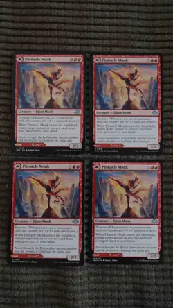 Magic: the Gathering / MtG Pinnacle Monk x4 Modern Horizons 3 - Image 1