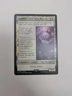 MTG - Summon: Good King Mog XII - Commander: Final Fantasy NM/M Condition - Image 1