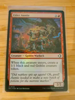 MTG Elder Auntie (FOIL) 0133 Lorwyn Eclipsed M/NM Free UK P&P - Image 1