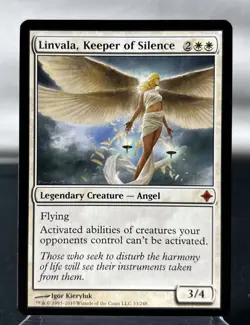 Magic The Gathering Linvala, Keeper of Silence - Reg. - Rise of the Eldrazi #2 - Image 1