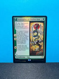 FOIL Wiedergeburt des Drachen-Kami / The Dragon-Kami Reborn - MTG Magic - Image 1