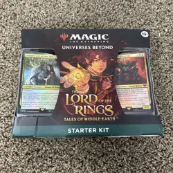 MTG LOTR Starter Kit The Lord of the Rings: Tales of Middle-earth 2023 SEALED 195166205717 - Image 1